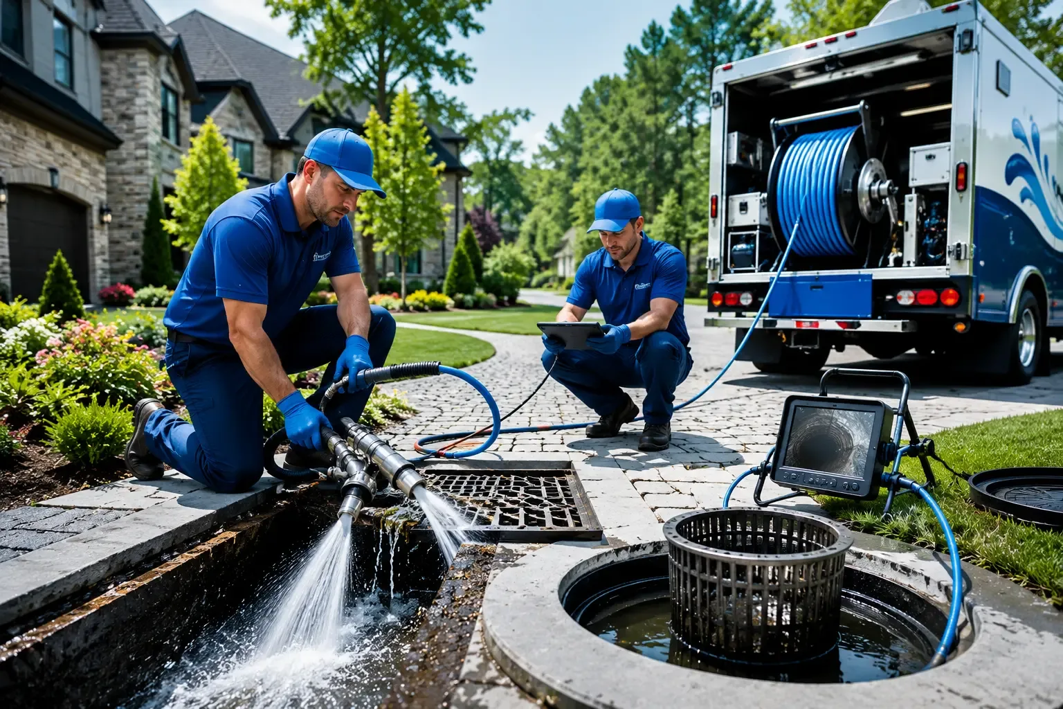 Local outdoor drain cleaning professionals in Austell, GA