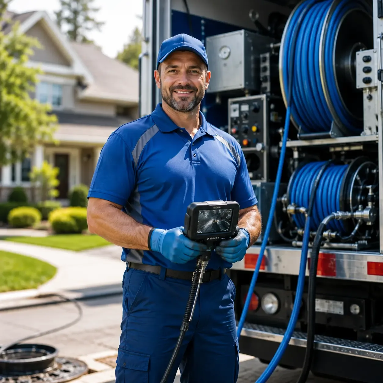 Local outdoor drain cleaning specialists in Austell, GA